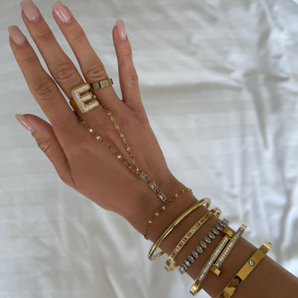 Golden Babe Hand Chain
