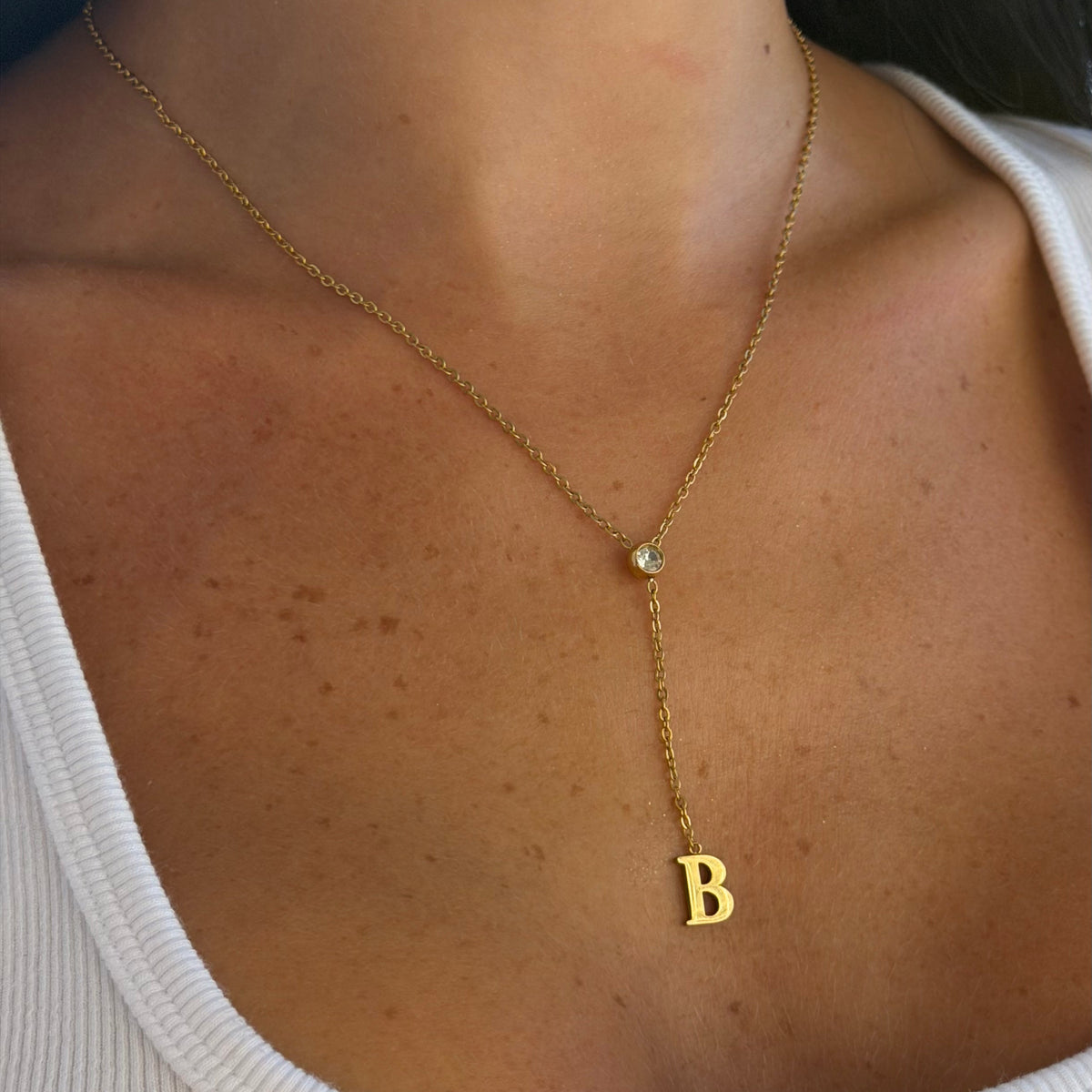 Love Letter Lariat Necklace