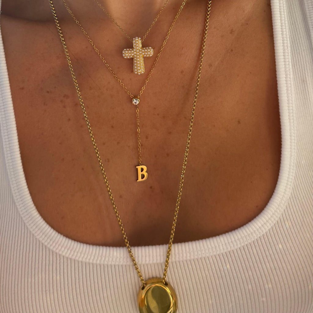 Love Letter Lariat Necklace - EVRYJEWELS