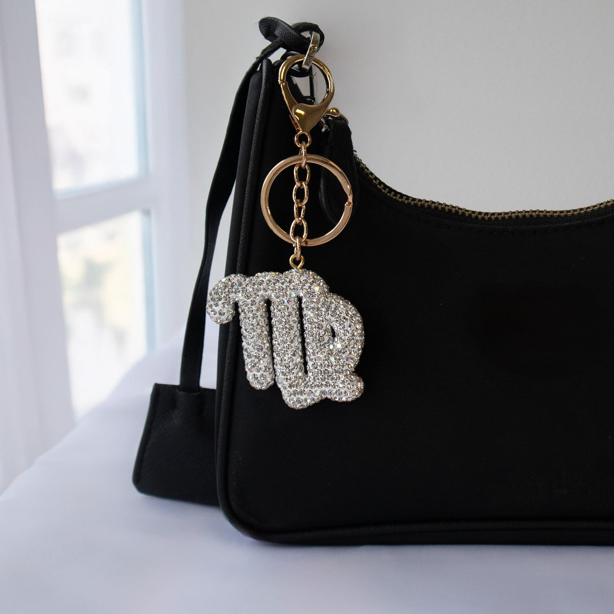 Zodiac Bling Bag Charm - EVRYJEWELS