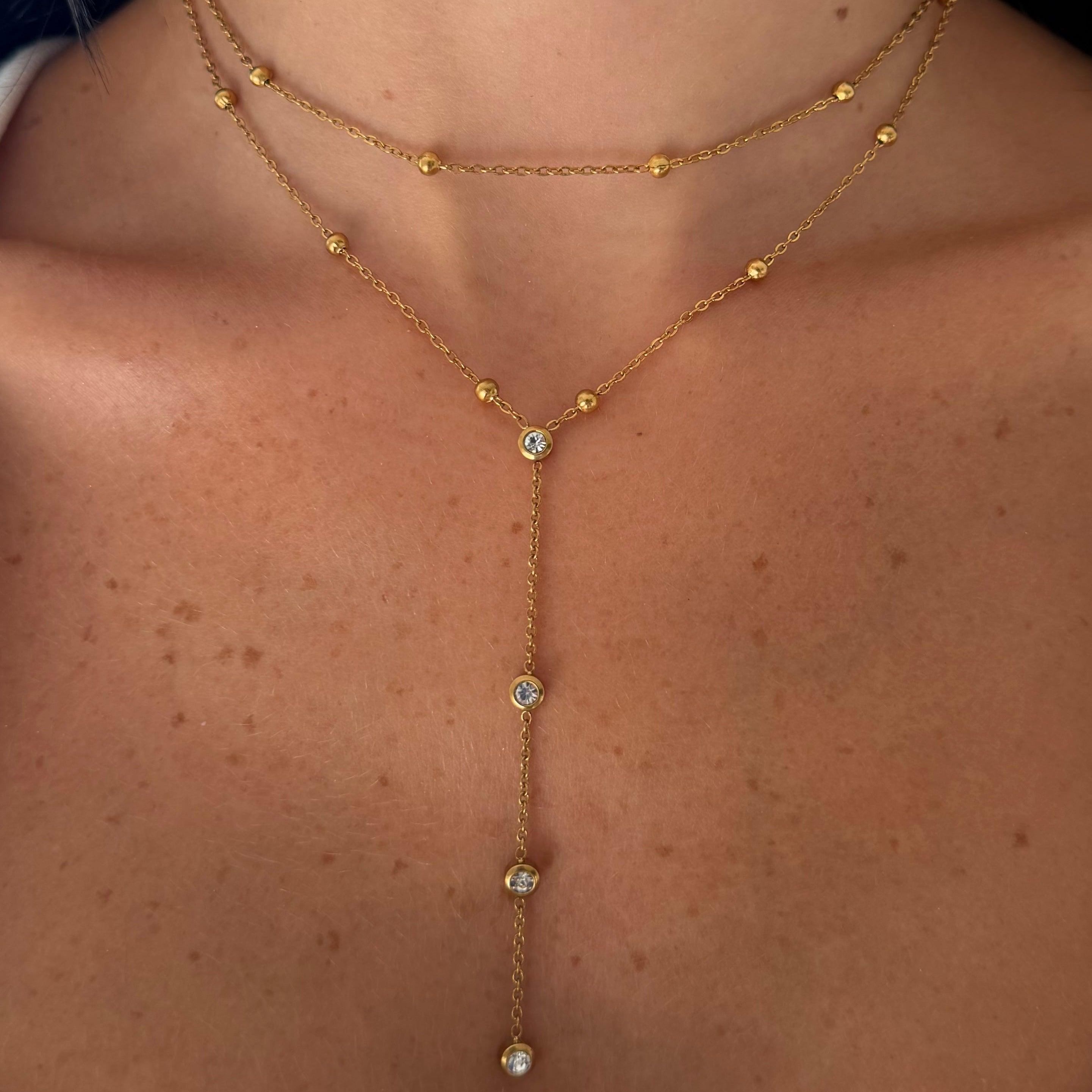 Ashlee Lariat Necklace - EVRYJEWELS