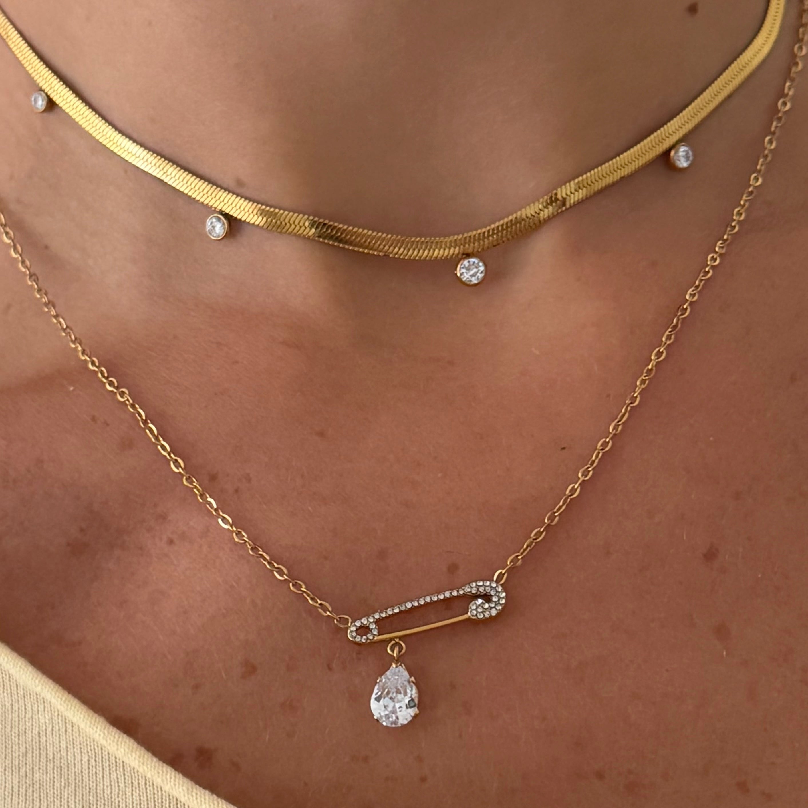 Glow Dots Choker Necklace - EVRYJEWELS