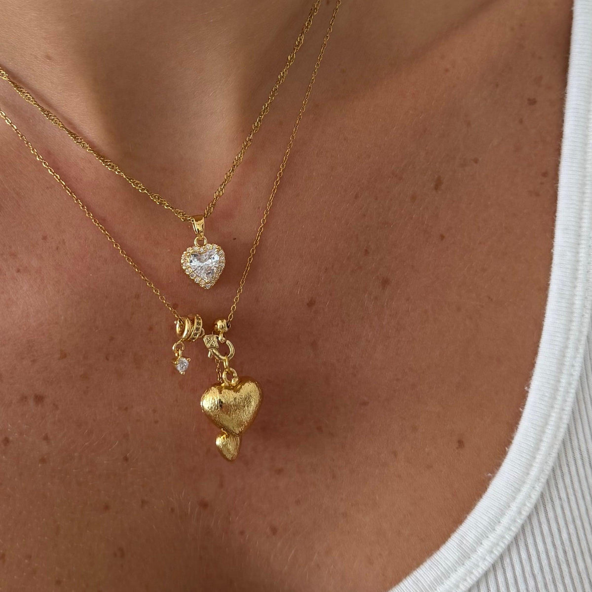 Hearts in Motion Necklace - EVRYJEWELS