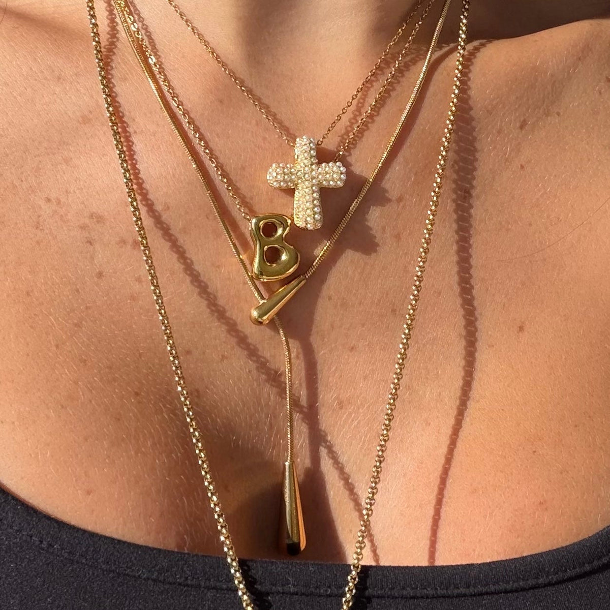 Forever Blessed Cross Necklace