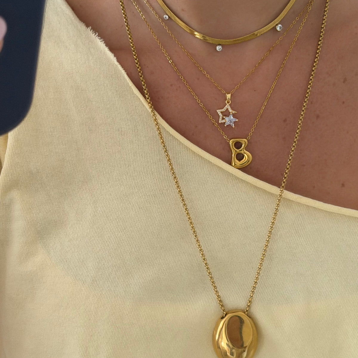 Double Wish Necklace - EVRYJEWELS