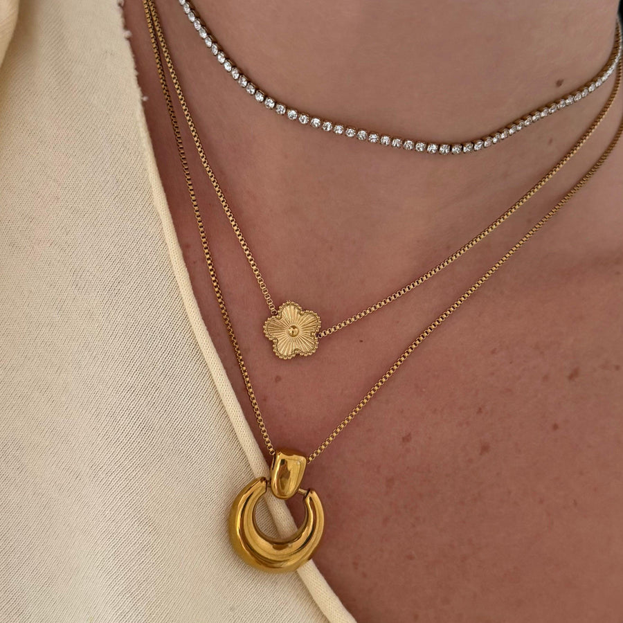 Lucky Bloom Necklace - EVRYJEWELS