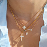 Aura Cross Necklace - EVRYJEWELS
