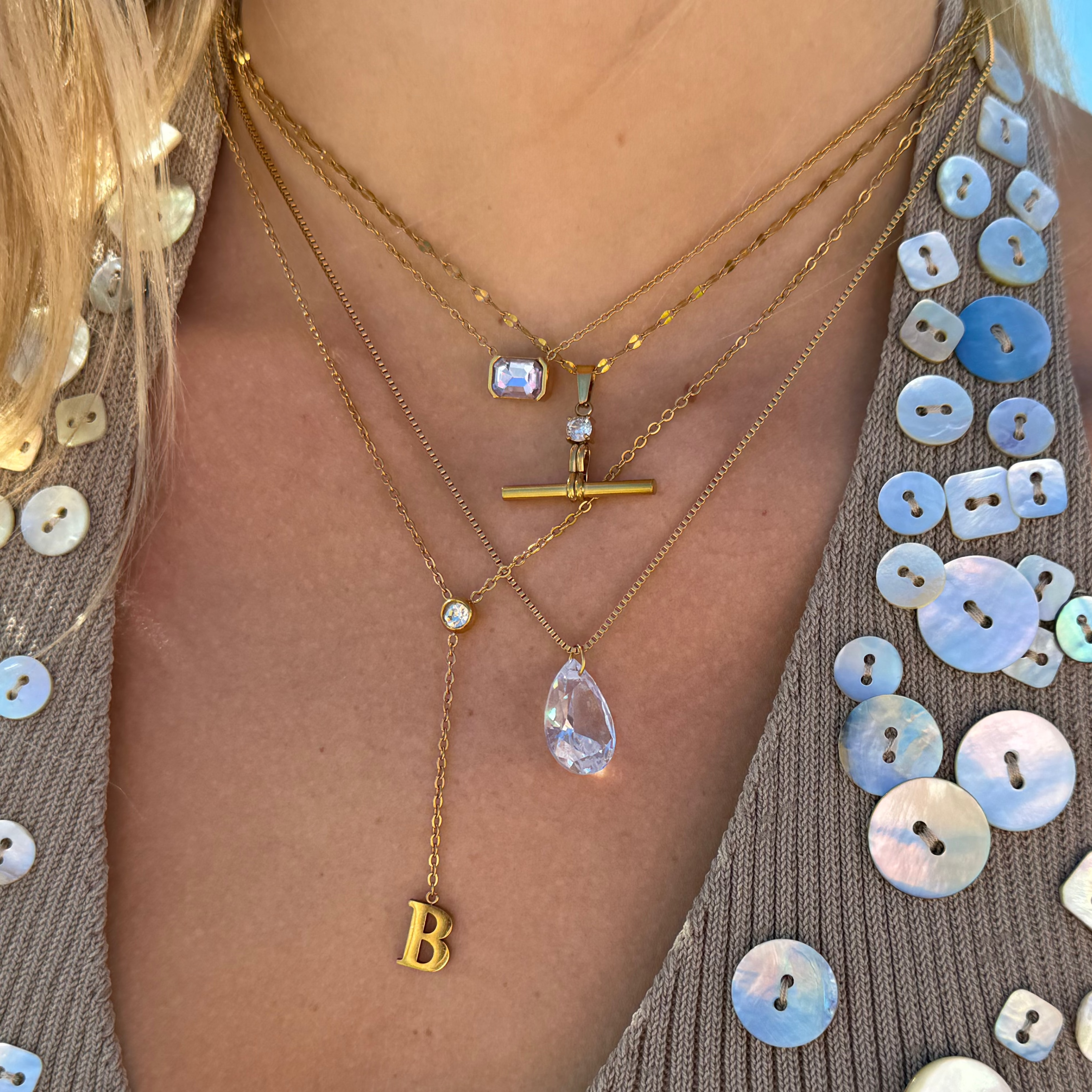 Love Letter Lariat Necklace - EVRYJEWELS