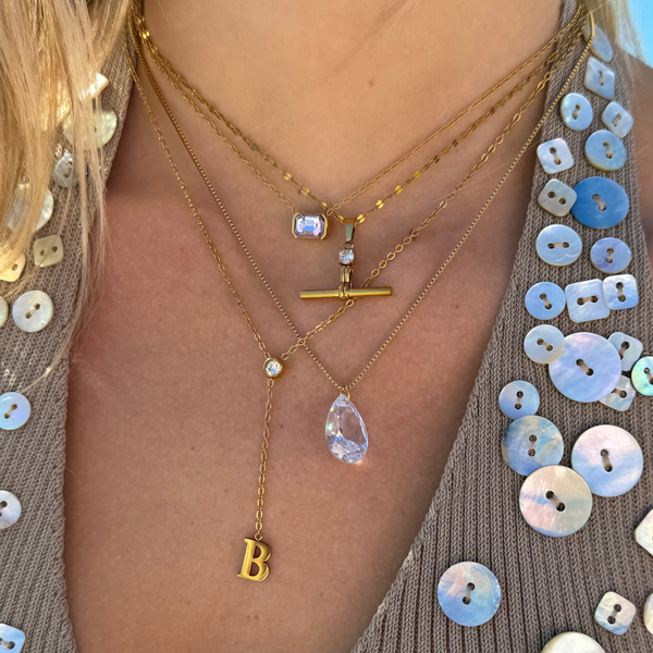 Love Letter Lariat Necklace - EVRYJEWELS