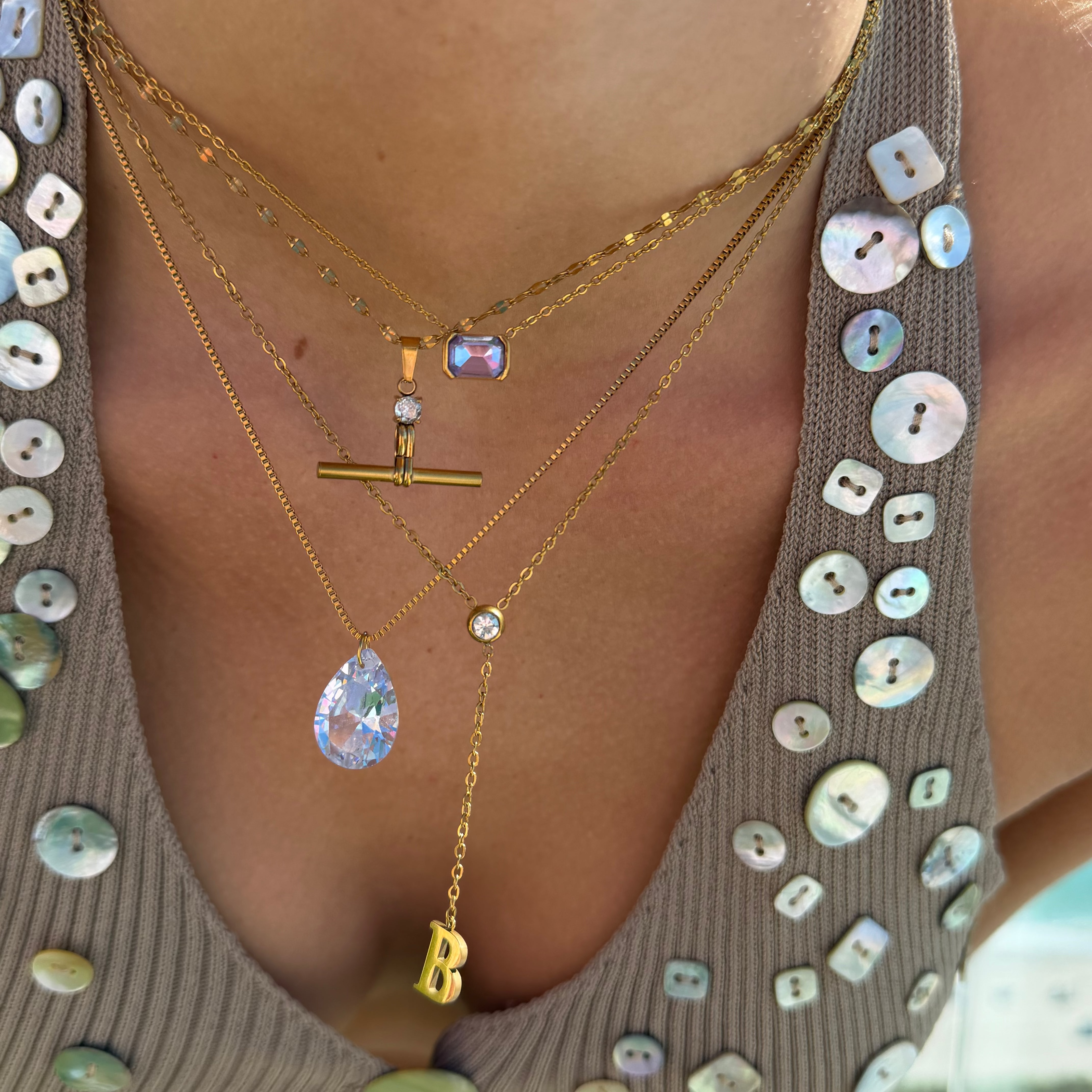 Love Letter Lariat Necklace - EVRYJEWELS