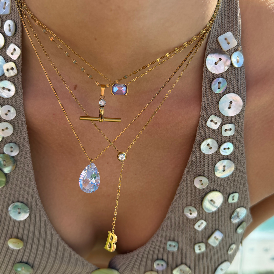 Love Letter Lariat Necklace - EVRYJEWELS