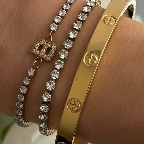 Linked Babe Bangle - EVRYJEWELS