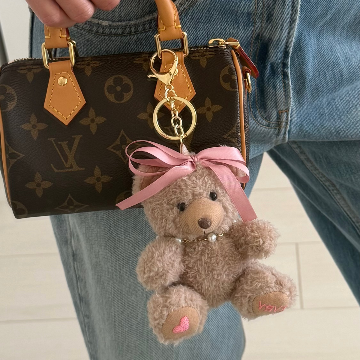 Evry Boo Bear Bag Charm - EVRYJEWELS
