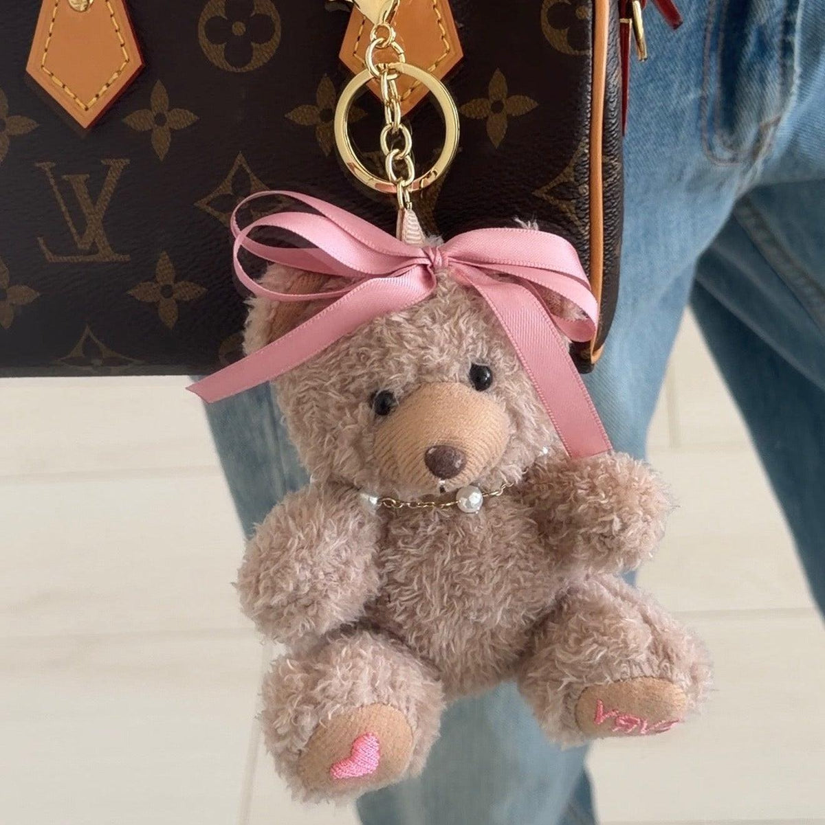 Evry Boo Bear Bag Charm - EVRYJEWELS