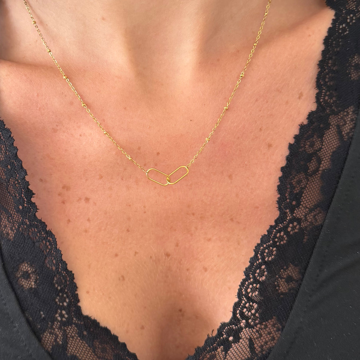 Connected Hearts Necklace - EVRYJEWELS