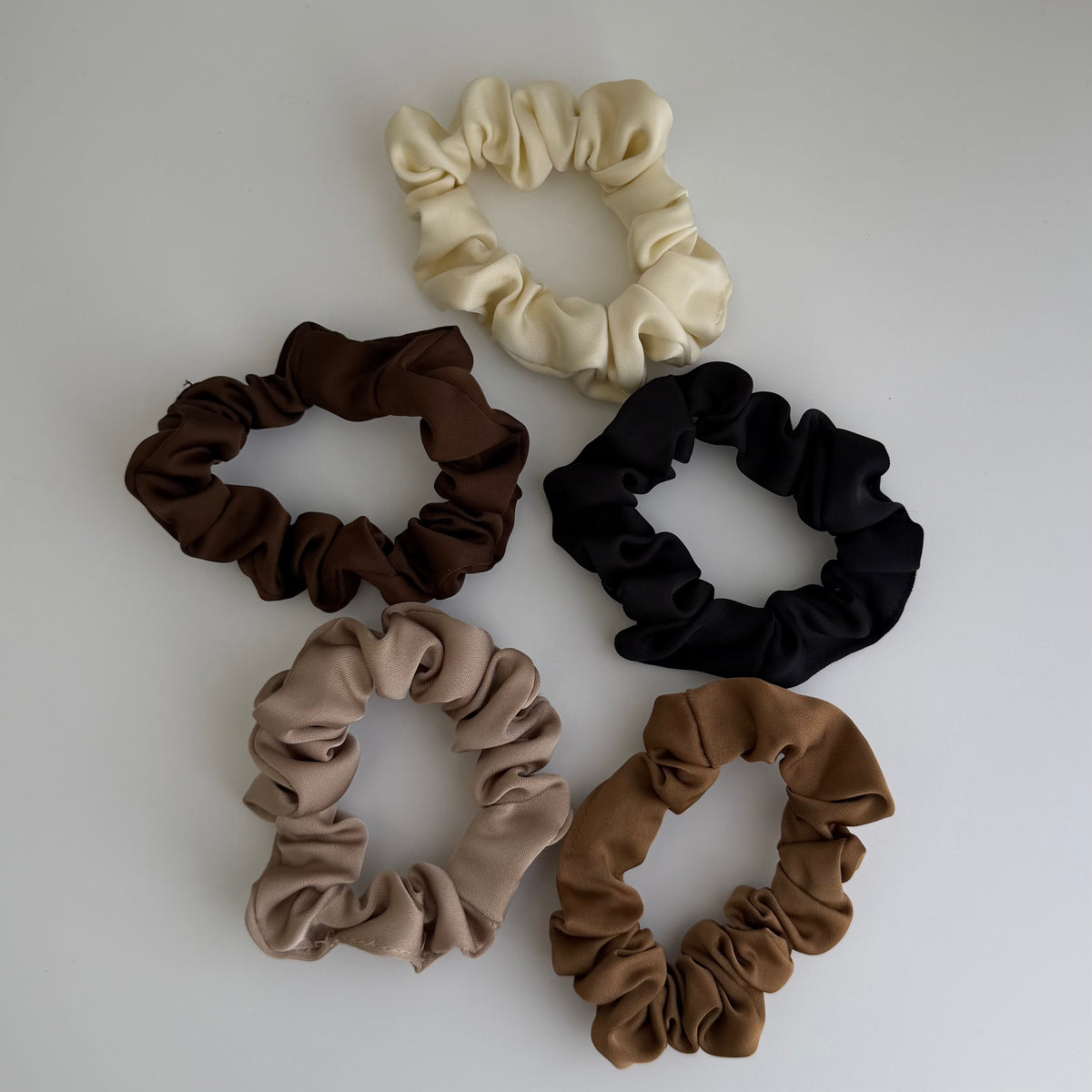 Scrunchie Set - 5-Pack - EVRYJEWELS