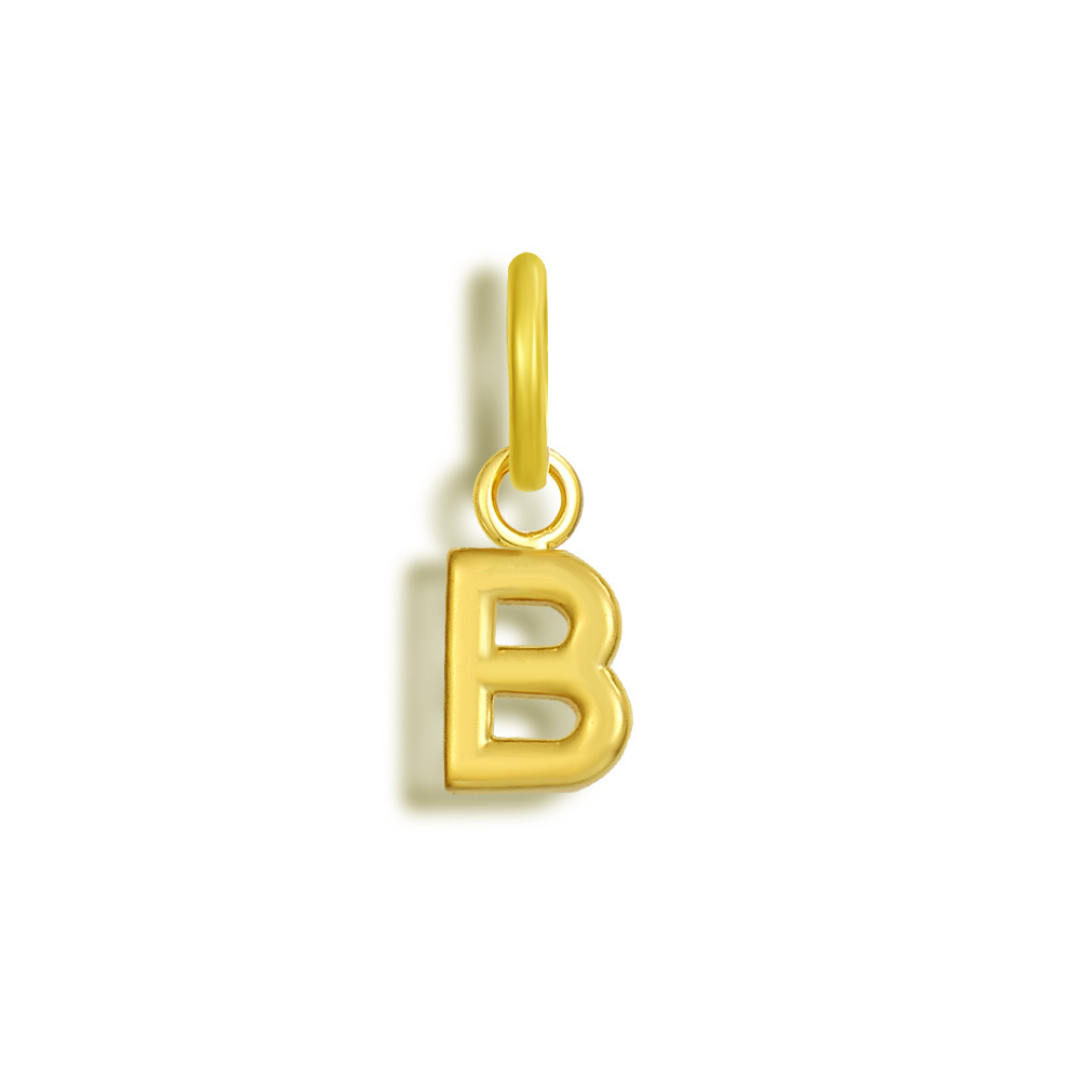 I Heart Me Charm - B / Gold