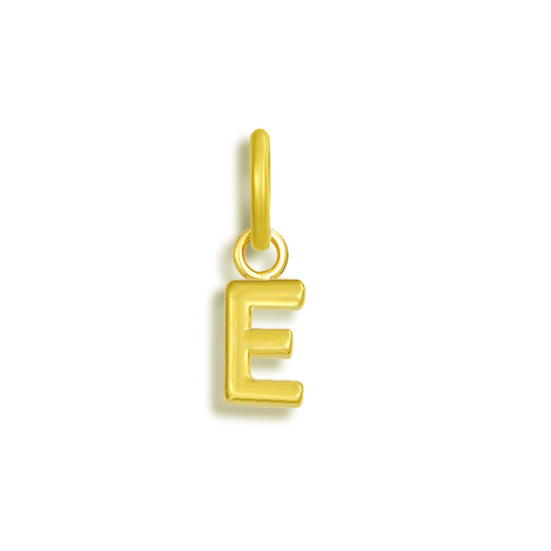 I Heart Me Charm - E / Gold