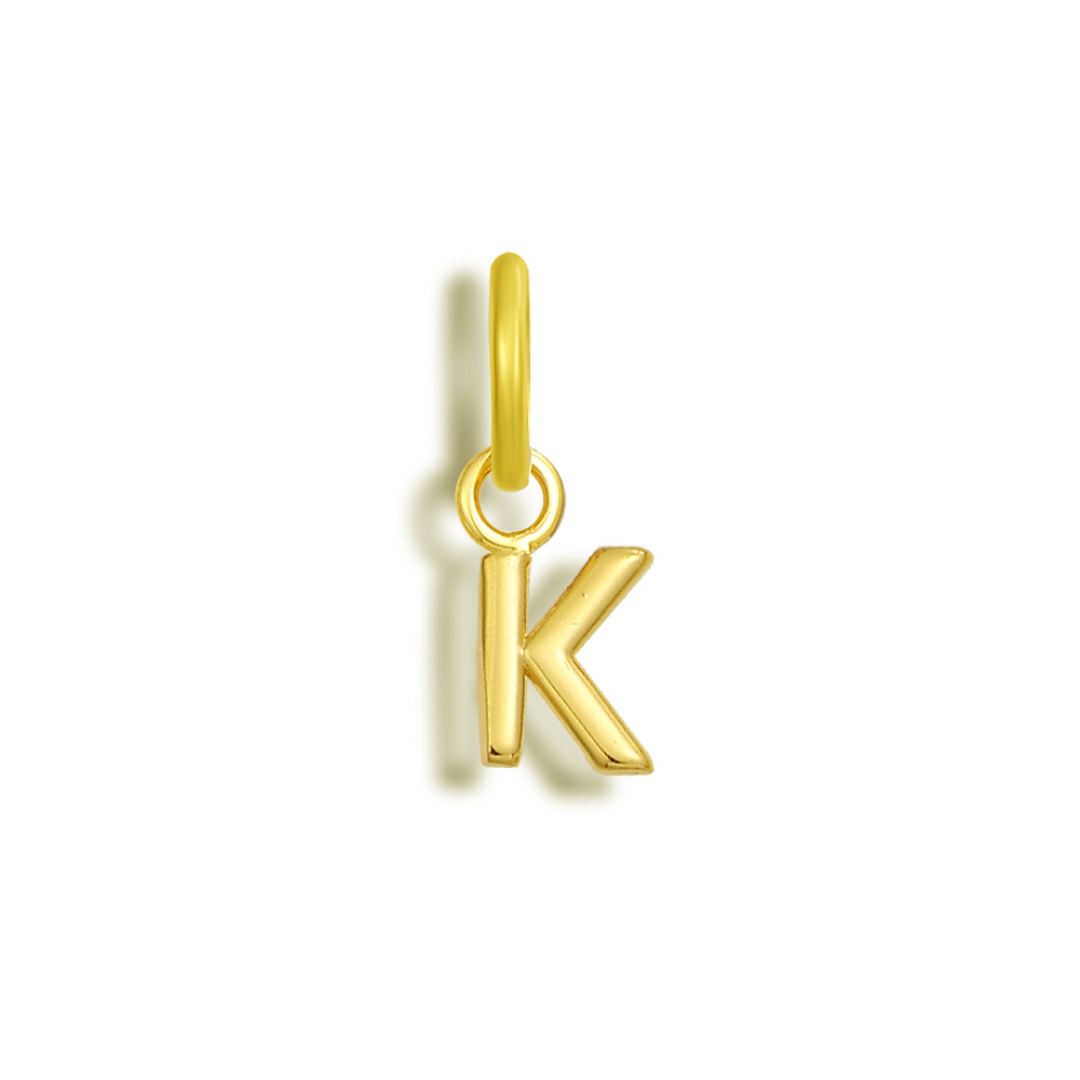 I Heart Me Charm - K / Gold