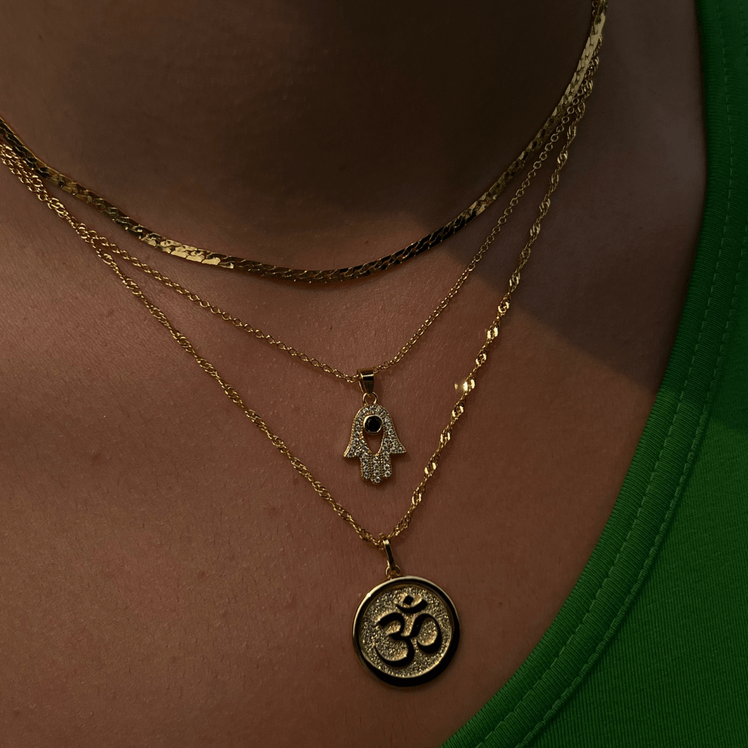 Inner Peace OM Necklace - EVRYJEWELS
