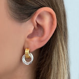 Interlock Earrings - EVRYJEWELS