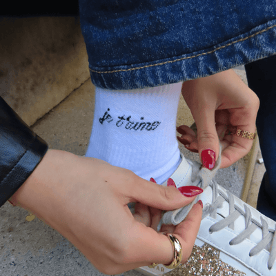 Je T'aime Socks - EVRYJEWELS