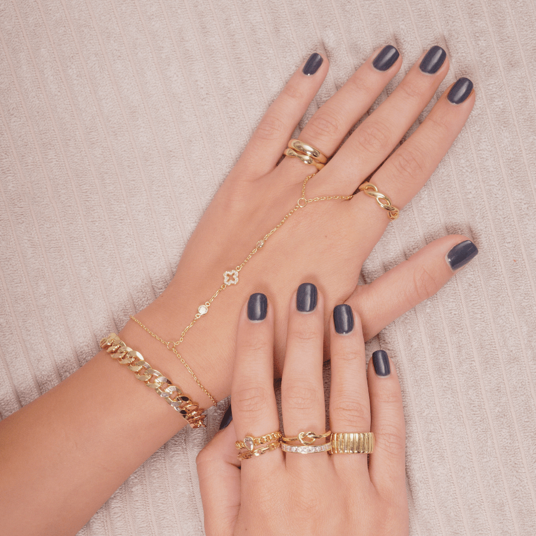 Just My Luck Hand Chain - EVRYJEWELS