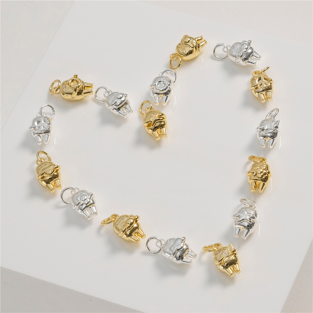 Ketnipz Bean Flower Charm - EVRYJEWELS