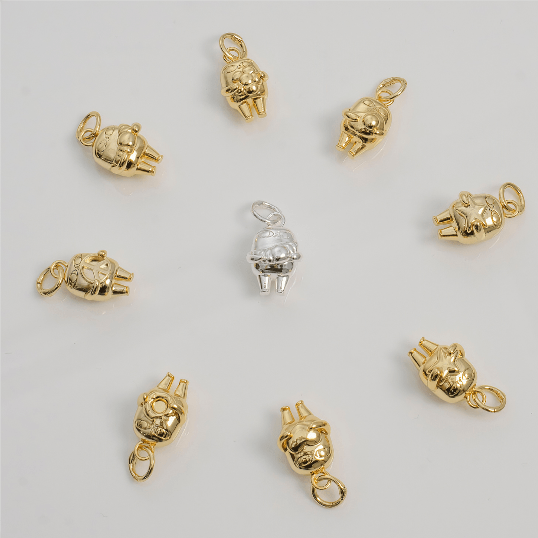 Ketnipz Bean Peace Charm - EVRYJEWELS