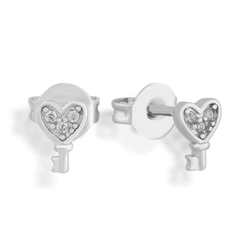 Key To My Heart Earrings - EVRYJEWELS