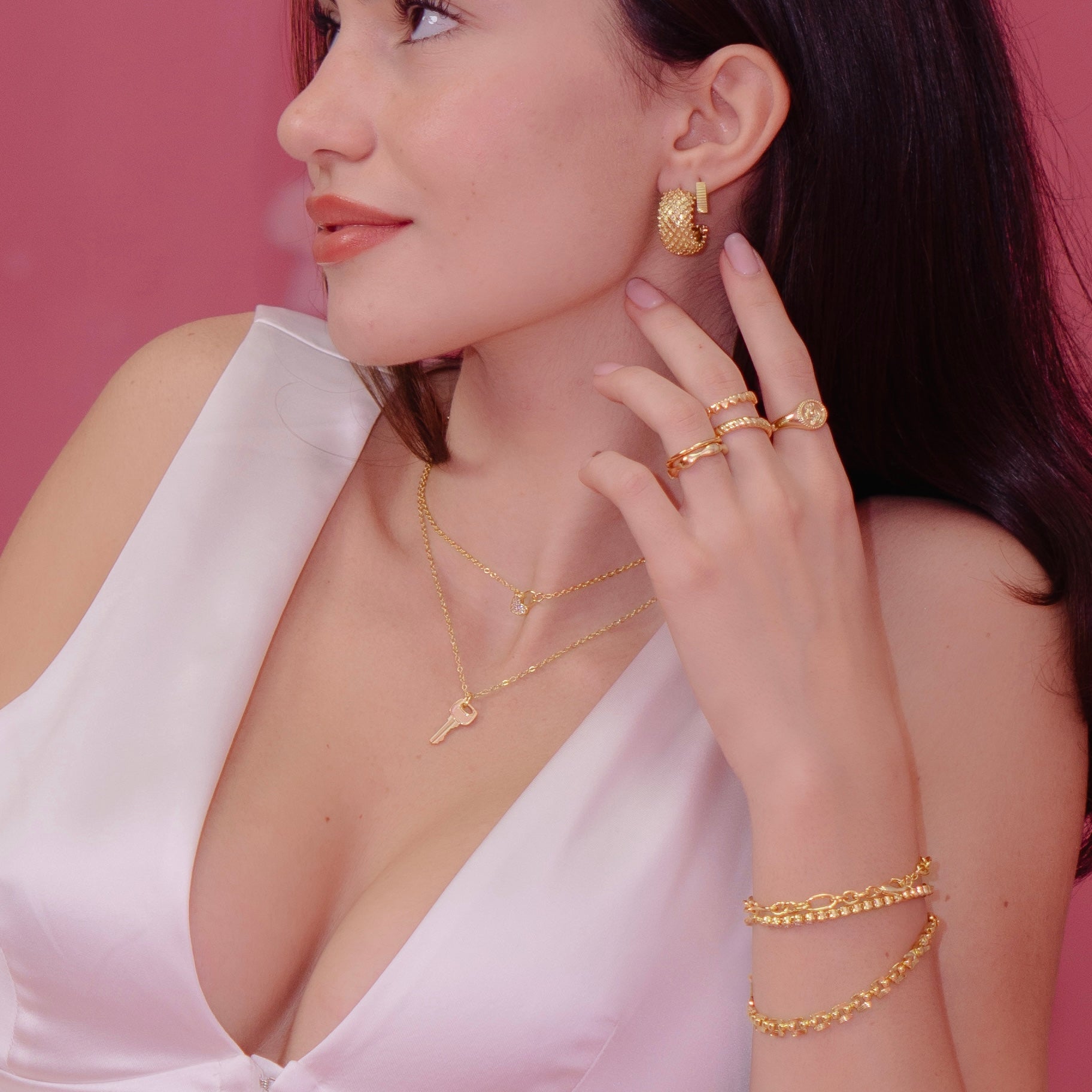 Key To My Heart Necklace - EVRYJEWELS