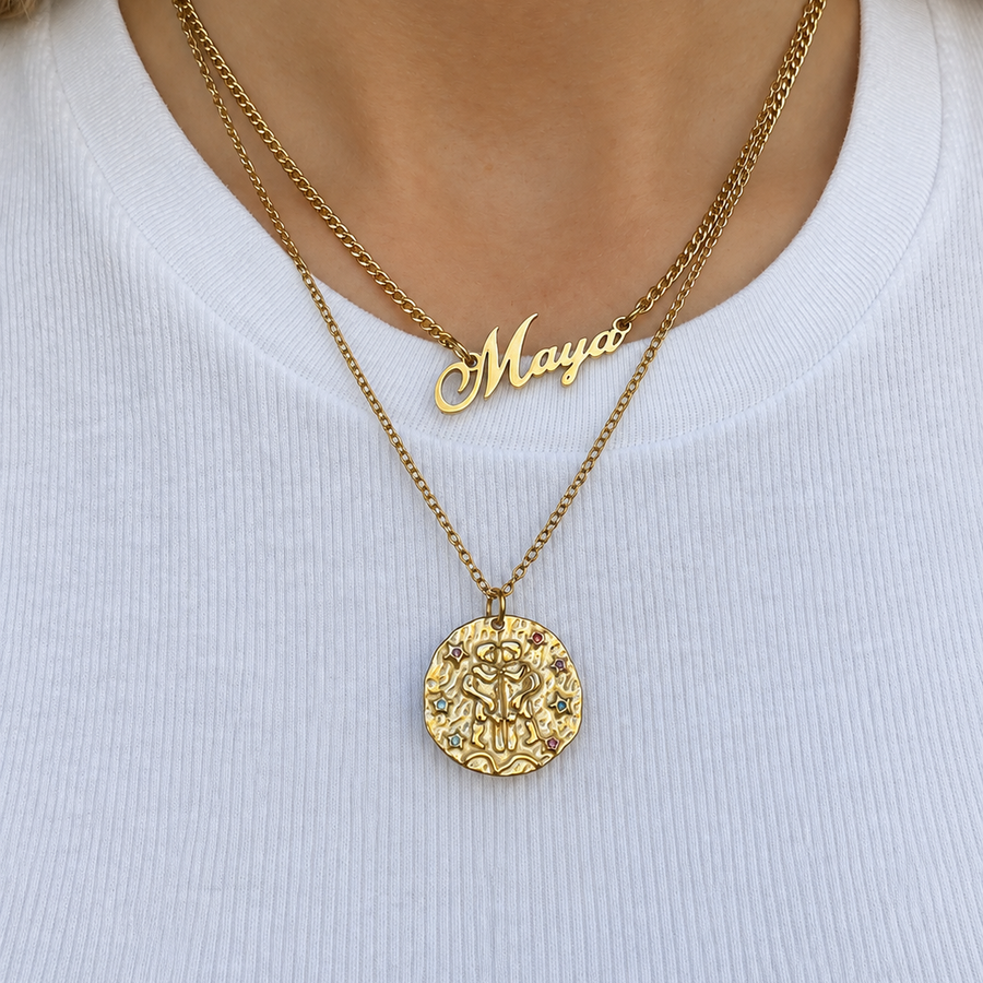 It's Not Me It's My Sign Necklace - EVRYJEWELS