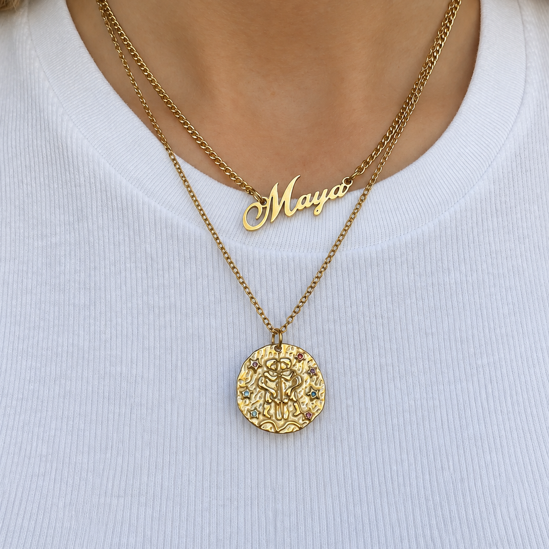 It's Not Me It's My Sign Necklace - EVRYJEWELS