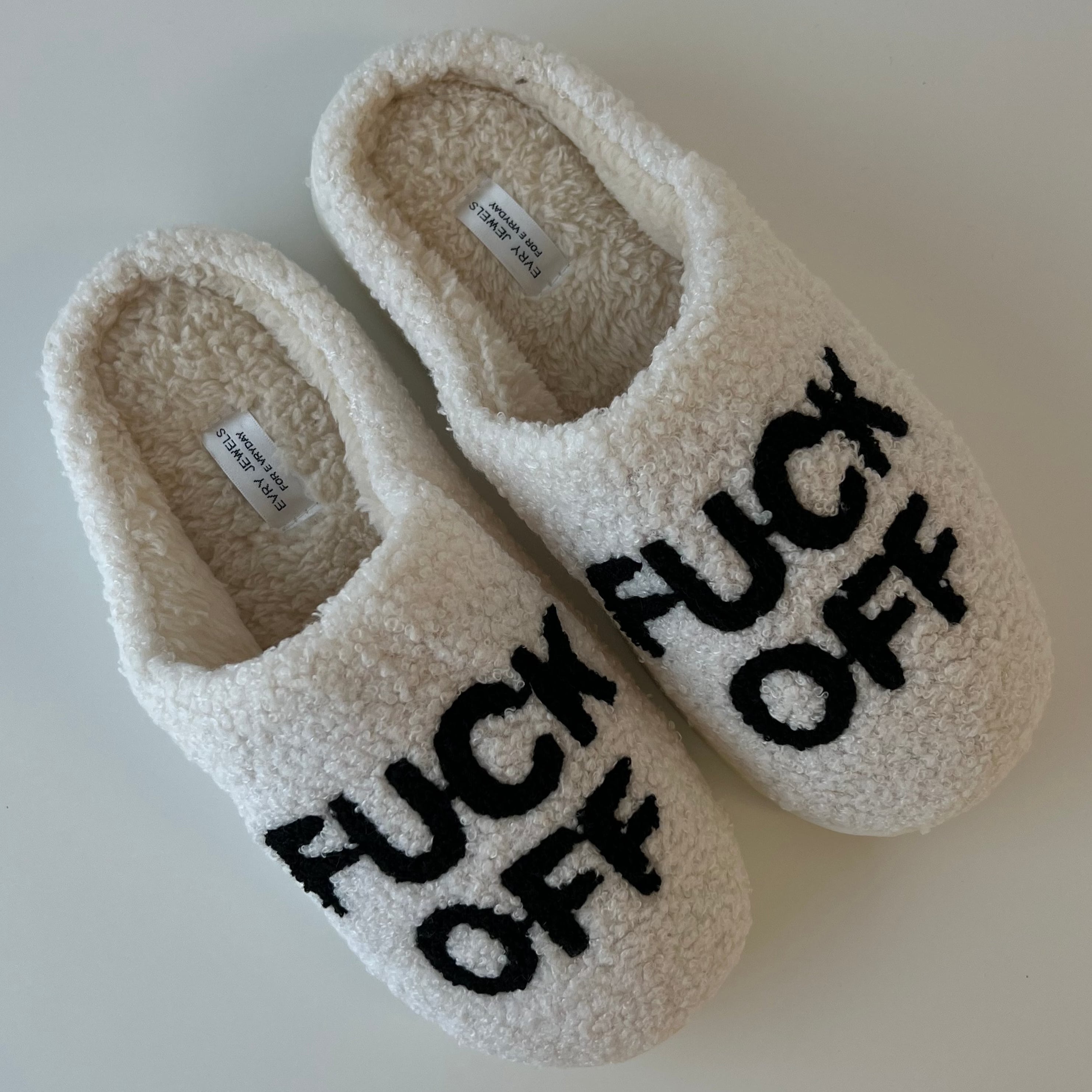 Leave Me Alone Slippers - EVRYJEWELS
