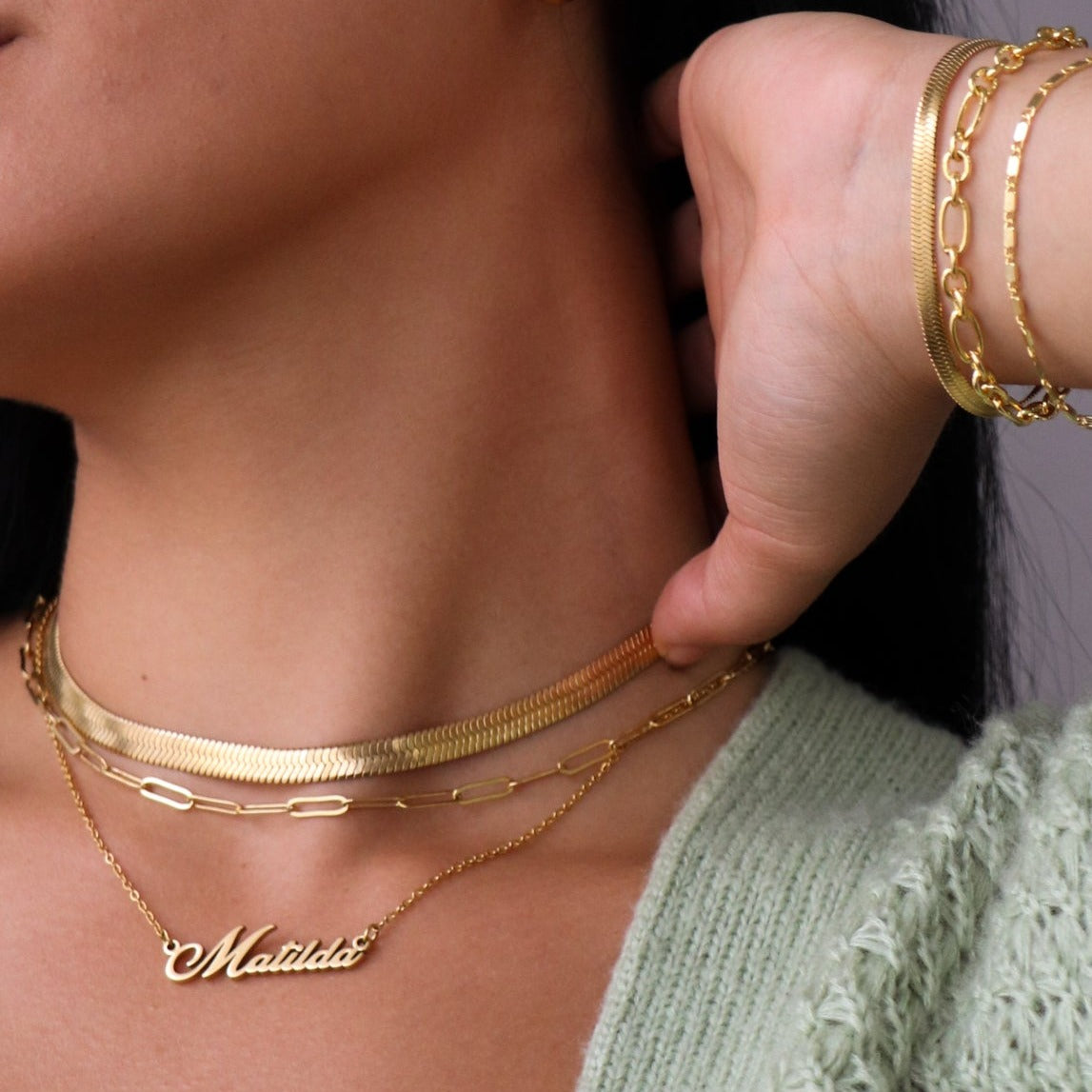 Link Up Necklace - EVRYJEWELS