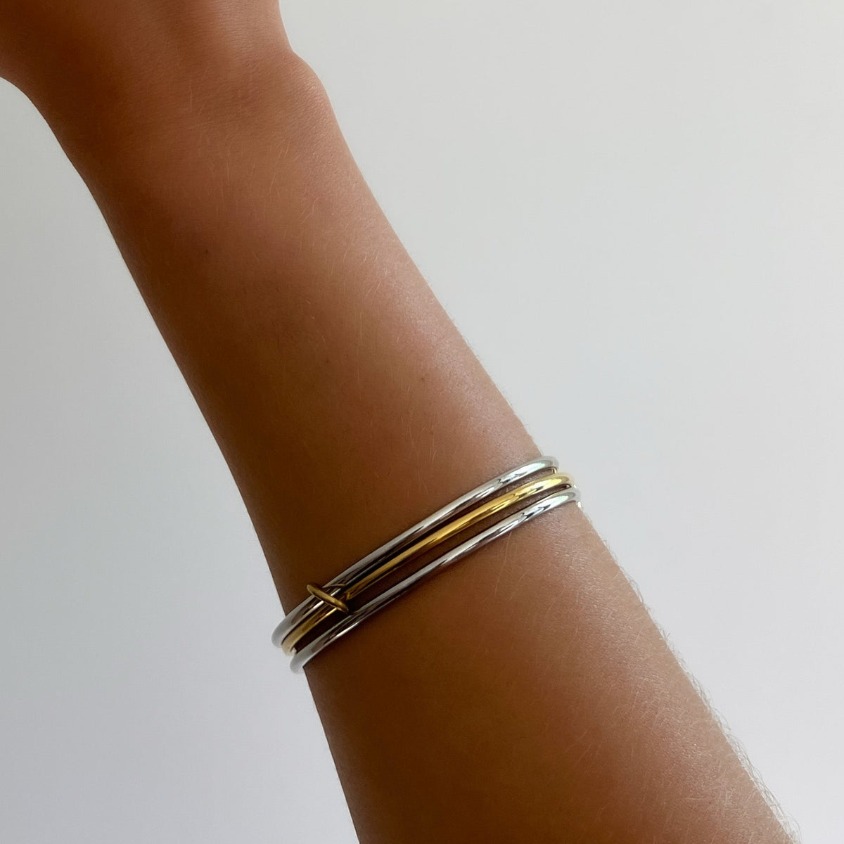 Link Me Later Bangle - EVRYJEWELS
