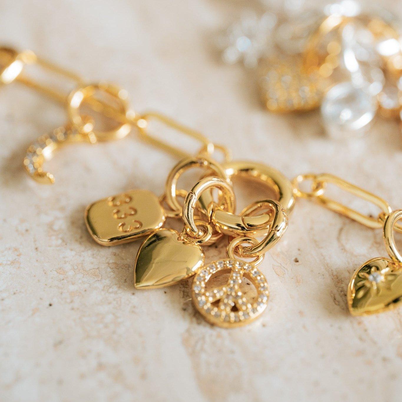 Linked Together Charm Necklace - EVRYJEWELS