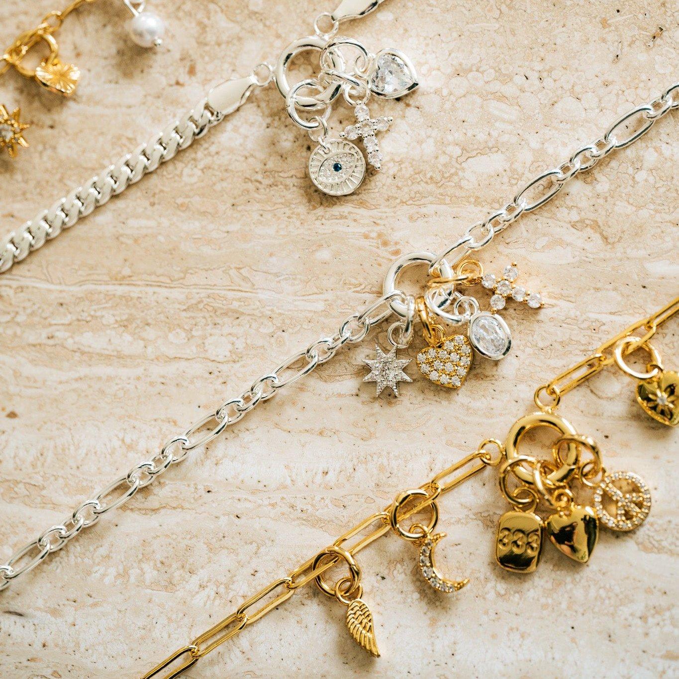 Linked Together Charm Necklace - EVRYJEWELS