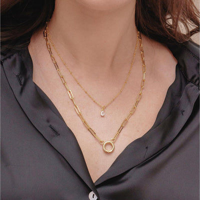 Linked Together Charm Necklace - EVRYJEWELS