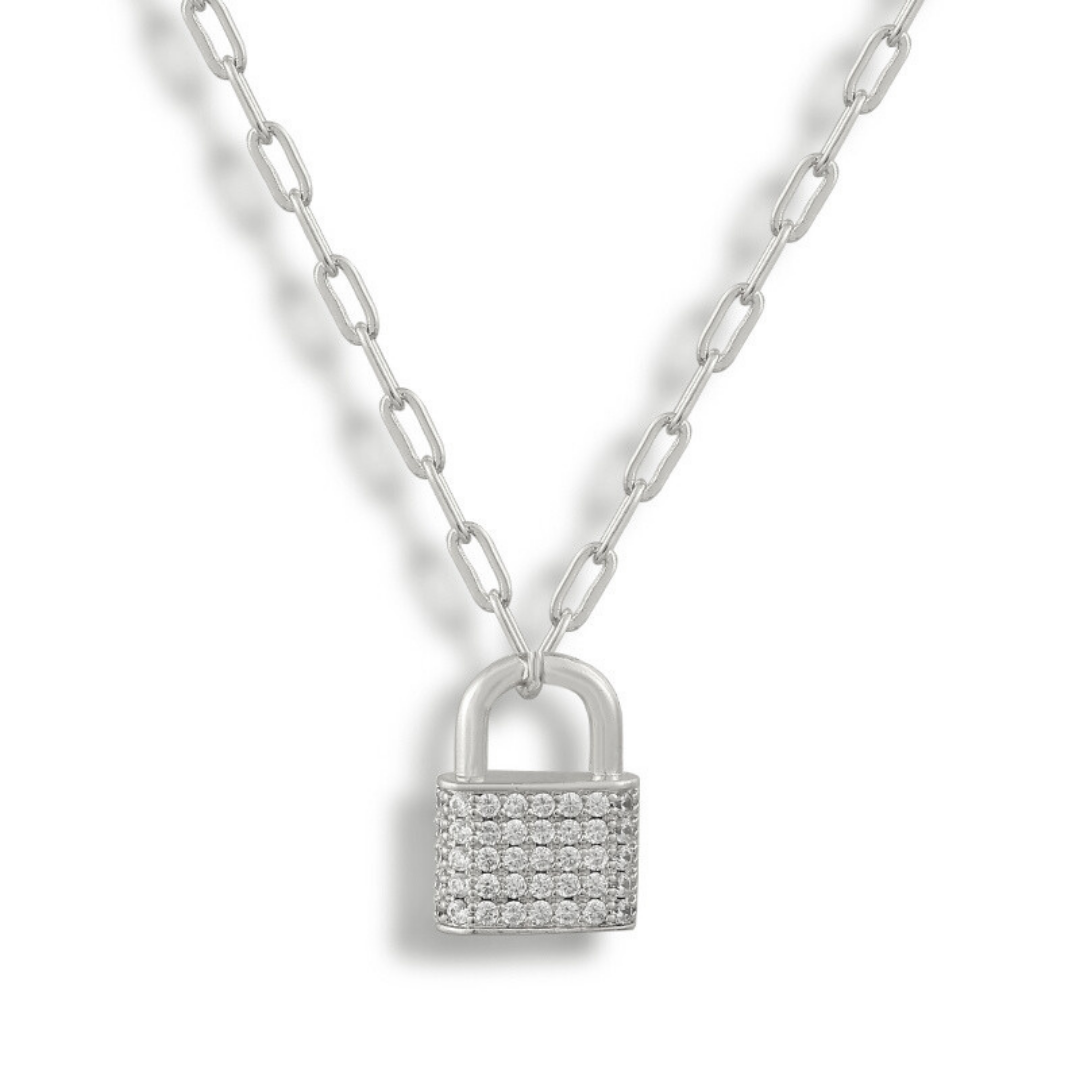 Lock Me Up Necklace - EVRYJEWELS