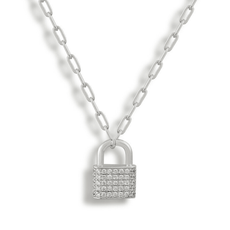 Lock Me Up Necklace - EVRYJEWELS