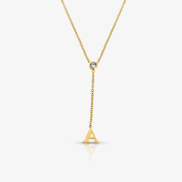 Collier Lover Letter Lariat