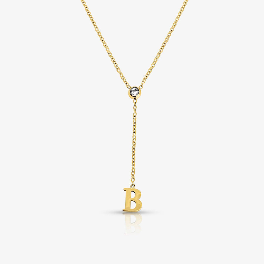 Love Letter Lariat Necklace - EVRYJEWELS