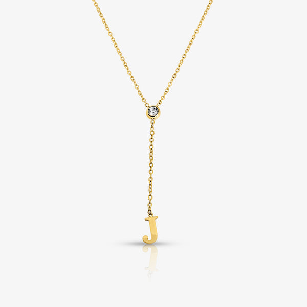 Collier Lover Letter Lariat