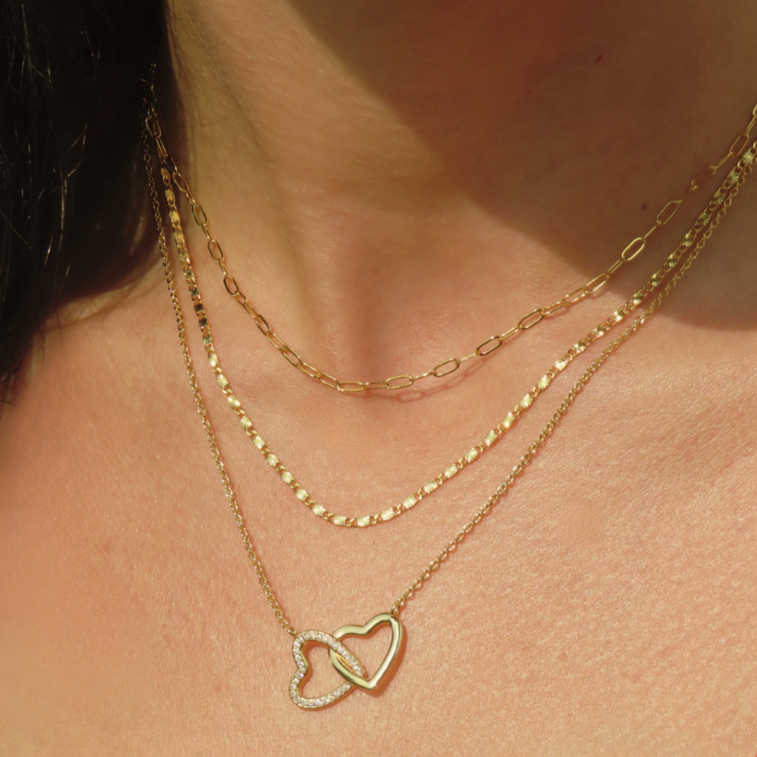 Love Linked Necklace - EVRYJEWELS