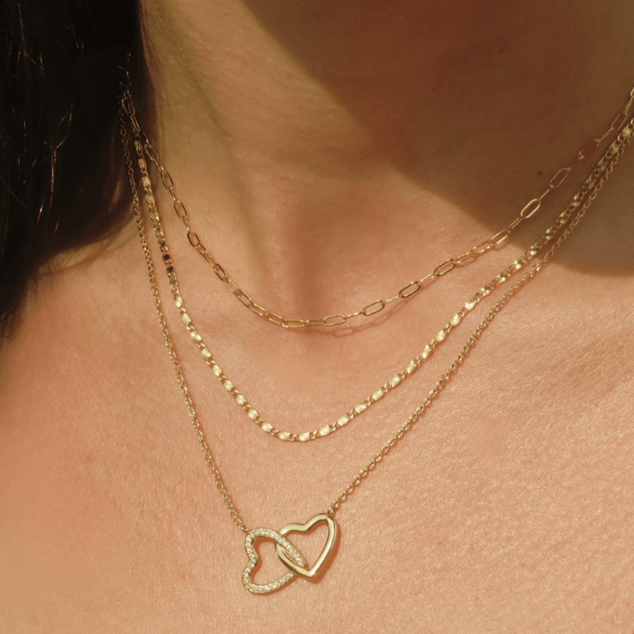 Love Linked Necklace - EVRYJEWELS
