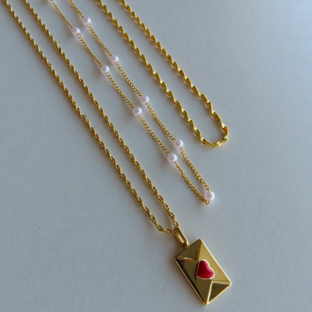 Love You Bundle : 3 Piece Necklace Bundle - EVRYJEWELS