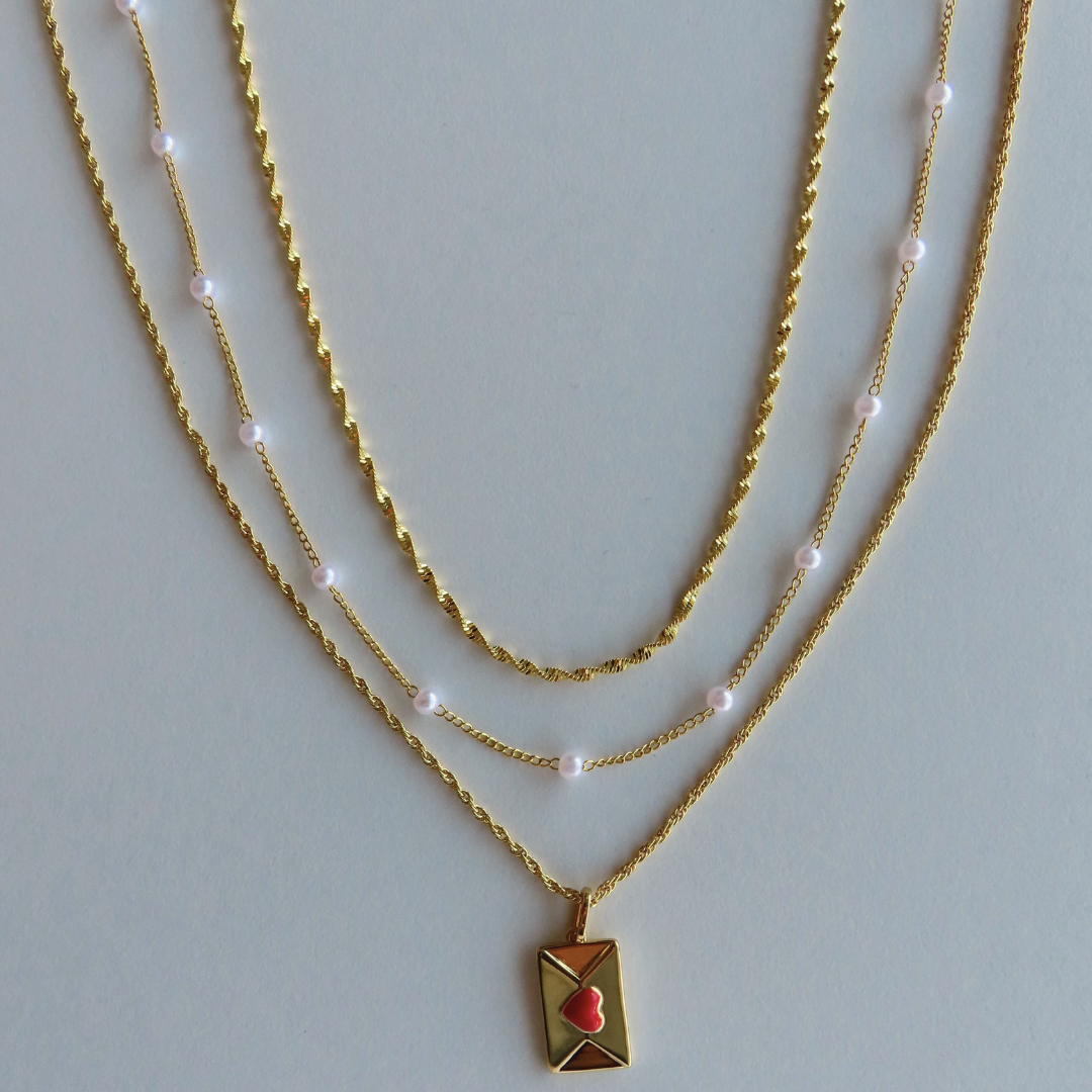 Love You Bundle : 3 Piece Necklace Bundle - EVRYJEWELS