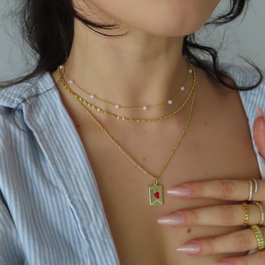 Love You Bundle : 3 Piece Necklace Bundle - EVRYJEWELS