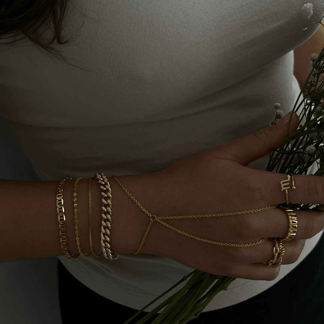 Viral Hand Chains: Anti Tarnish Waterproof - EVRYJEWELS